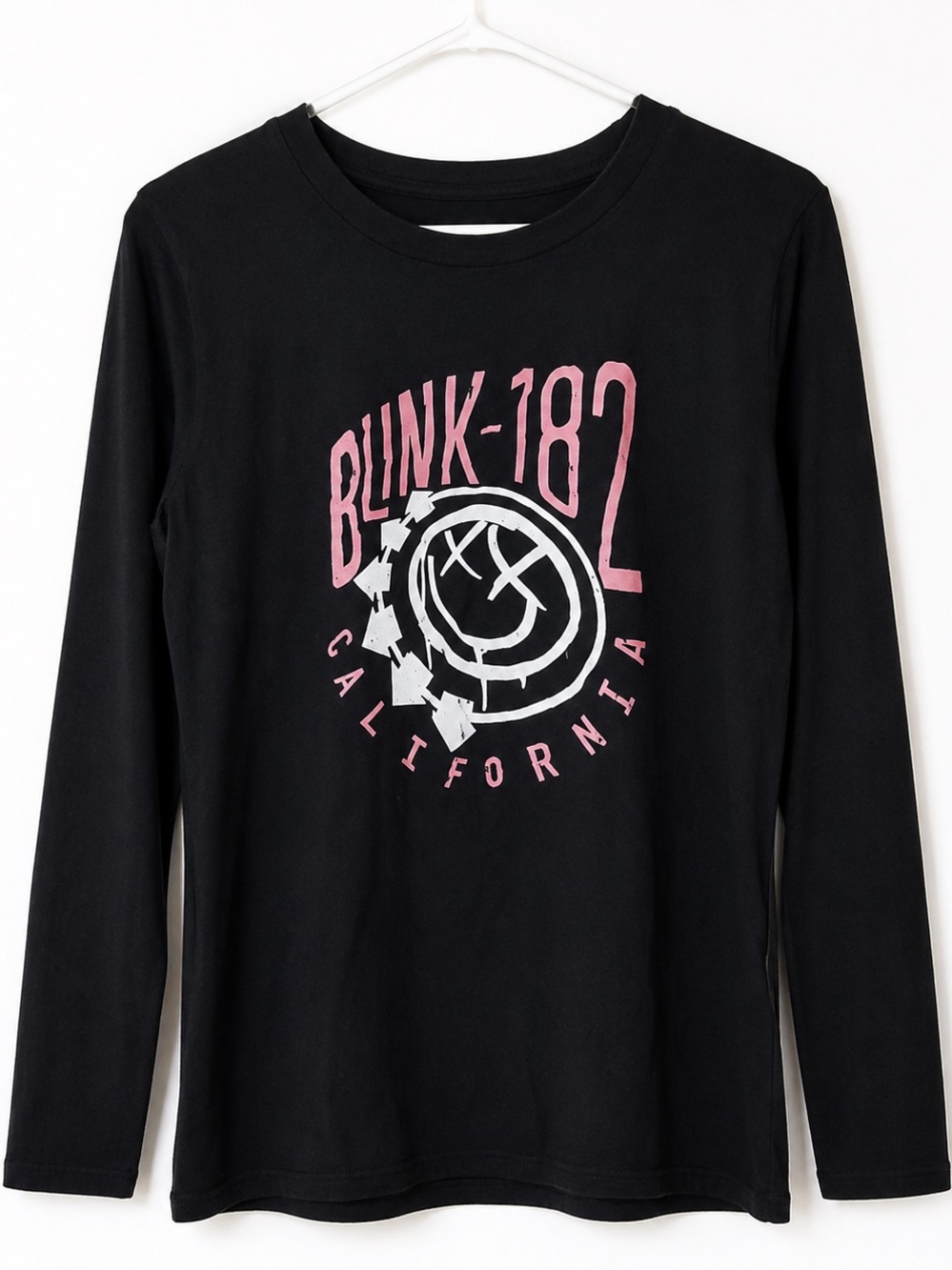 ‼️ 3/$30 ‼️ SHEIN Blink-182 California Graphic Long Sleeve Tee Size Medium